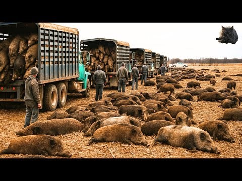 Texas Wild Boar Eradication Campaign: How Texas Farmers Battle Millions of Feral Hogs