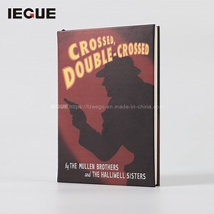 [Hot Item] Classic Brown Leather Notebook with Custom Printing Options