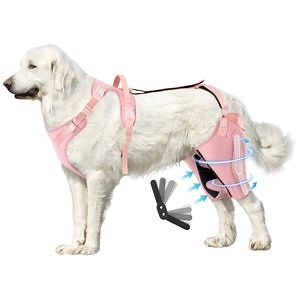 [Hot Item] Custom Dog Knee Brace Support for Back Legs with Metal Splint Hinge, Support Brace for Acl/Ccl