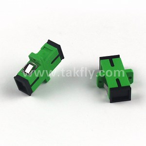 [Hot Item] Telecom Standard Single Mode Simplex Sc/APC Optical Fiber Adapter