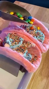 34K views · 169 reactions | Unicorn Tacos with Cotton Candy shells and Cotton Candy ice cream! 濾  #icecream #icecreambae #unicorn #summer #rainbow : @hungryhugh | Ice Cream Bae | Facebook