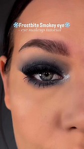 Happy 1st December!! 🎄 How to do a navy sparkly smokey eye 🫶🏼 Looking forward to lots of sparkly glam this month! ✨ EYES @narsissist soft matte concealer and black liquid eyeliner @beautybay smoky 42 eyeshadow palette @jordanaticiacosmetics gummy twinkle stick @kosas grey eyeliner @rimmellondon thrillseeker extreme mascara #makeup #eyemakeuplook #christmasmakeup | Amy Johnston Art