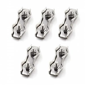 [Hot Item] Rigging Hardware Stainless Steel 304 Cable Clamp Duplex Wire Rope Clip