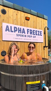 🧊🍬The COOLEST Pop-Up at the hottest place – the Alpha Phi sorority house at the University of Arizona! We challenged ourselves to come up with the most fun *mainstream* event and show that we could not only host an aspirational and fun event but also make it inclusive. Our event, Alpha Freeze, featured an ice plunge and sauna, frozen treats, a shave ice truck, Swedish candy cart, flower bar, snack market, and more—with allergy information shared ahead of time and available on-site. We are so g