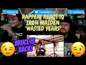 Rappers React To Iron Maiden "Wasted Years"!!!