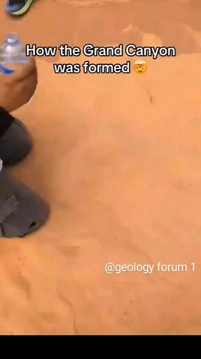 How Grand Canyon was formed (practical session) 🎥~Overtime Geology forum 1 #geology #geologicalfeatures #grandcanyon | Geology forum 1