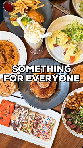 DC Spot 📍 Washington DC on Instagram: "🥞🍳 Dive into delicious all-day breakfast, lunch, and dinner at @tedsbulletin! They’re offering unique fall items like Apple Spiced Pancakes, Cinnamon Toast Crunch Latte, and Pumpkin Pie Milkshake. Plus, enjoy classics like Chicken and Waffles, Steak Frites, Eggs Benedict, Burgers, and their delicious housemade tarts. 😋 With 8 locations in the DMV area, you can also grab quick to-go items from their bakery like the Fried Chicken Egg and Cheese on a Biscu