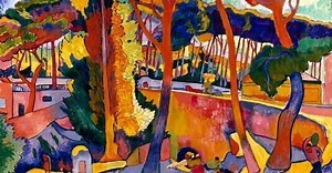 L'Estaque, 1906 de André Derain - Reproduction tableau