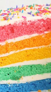 This naked pastel rainbow cake recipe is the best way to celebrate spring and summer ever! Tender, moist cake is layered with just the right amount of sweet, buttercream frosting. #Baking #Rainbow #RainbowCake #NakedCake #Summer #Celebrate #Party #BakersOfInstagram #BakedWithLove #FacebookVideoReels #InstagramVideoReels #FBReels #Blogger #Tasty #Taste #Yum #Yummy #Delicious #Desserts #Cakes | Kitchen Divas