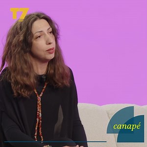 Blerta Zeqiri flet për Albin Kurtin, thotë se e njeh shumë mirë filmin, "Çka me bo që jemi vend i varfër", tregon çka diskutuan #T7 #canapé | T7