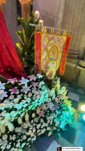 2K views | 1st day novena mass in preparation for the feast of Santa Cecilia, virgin and martyr. | Nicolai Dela Cruz Merida | Facebook