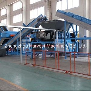 [Hot Item] Automatic Tire Shredder Machine Tire Cutting Machine Tyre Crumb Rubber Machinery