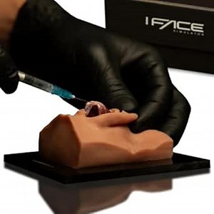 iFaceSimulator iNose1 – Realistic Silicone Nose Model for Injectable Rhinomodeling, Filler Training and Anatomy Visualization, Precision Simulator for Aesthetic Procedures and Medical Learning.