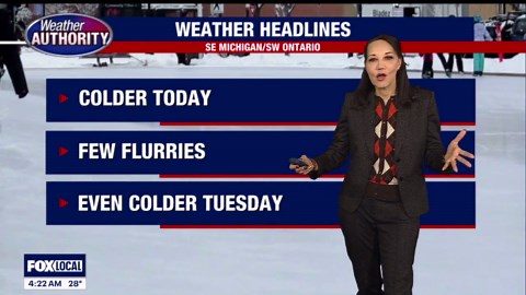 Colder day ahead