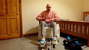 Under Desk Elliptical Machine – Electric Seated Pedal Exerciser for Seniors & Adults, Quiet Ellipse Leg Exerciser with 12-Speed Corded Electric Control, Remote, LCD Foot Pedals for Home Office Workout