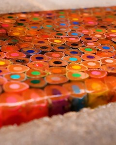 38K views · 32 reactions | DIY Cobblestone From Pencils?! | Bored Panda Art | Facebook