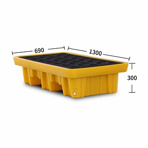 [Hot Item] Spillguard 2-Drum Leak Protection Trays for Environmental Safety