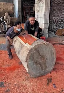 A handcrafted mahogany tea table with a built-in drinking fountain! | Awesome Things & DIY