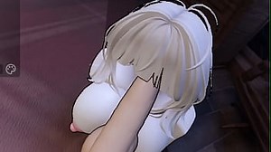 Headless white girl can't stay off of this cock/ Fan request #4 [Roblox]