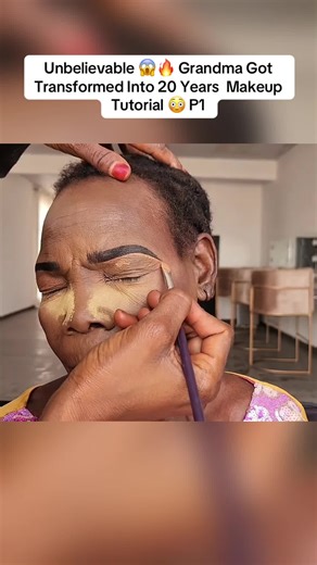 Grandma's 20-Year Age Reversal Makeup Transformation