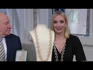 Grace Kelly Collection Bold Link 37" Necklace on QVC