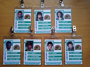 Alien USCSS Nostromo Crew - Clip-on ID Photo Pass Badge Set Prop Collection Cosplay - Etsy Canada