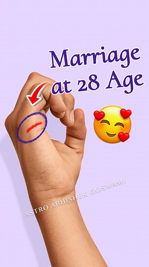 6.4K views · 54 reactions | Marriage Line Palmistry - जानिए आपकी शादी...