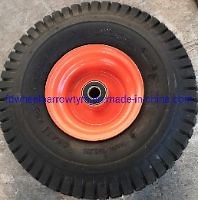 [Hot Item] 15*6.00-6 High Quality PU Wheelbarrow Wheels Sued for Heavy Duty Wheelbarrow, Hand Trolley