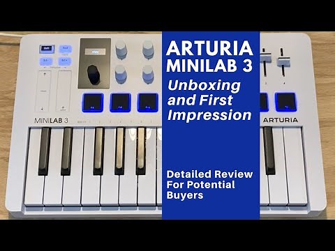 Arturia Minilab 3 Review Unboxing and First Impression