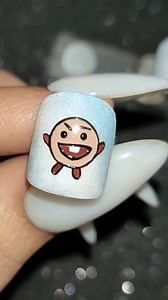 2.4K views · 27 reactions | BTS Suga Shooky character painting #reelsvideo #new #nailpro #nailpolishaddict #nailpolish #bts小卡 #BTSARMY #bts代購 #BTS #BTSSUGA #btsshooky #bt21代購 #btsnails #reels #freehandnailart #btsnailart | SS nail art ideas | Facebook