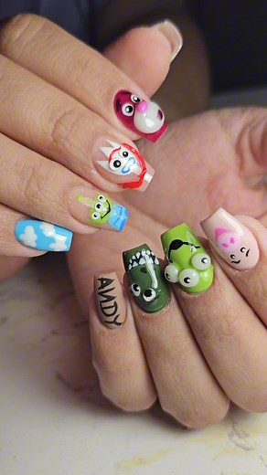 ToynStory✨️ #nailart #nails #uñas #fyp #naildesign @basic.witch.nails | Mars nails salon.