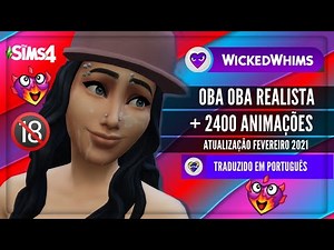 Mod Wicked Whims Oba Oba Realista no The Sims 4 em Português + 4000 Animações (Junho 2021)