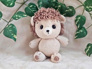 Lion Crochet Pattern (amigurumi) – Step-by-step PDF (english) | 14 Pages | 43 Photos - Etsy