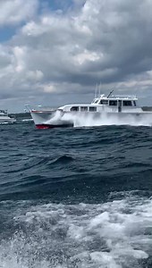 402 | Huckins 65’ 1970 Offshore at 26 knots!!! #huckinsyacht | Huckins Yacht Corporation