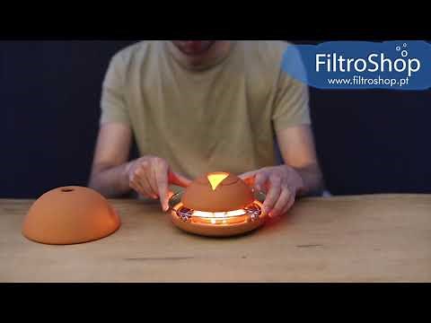 Egloo Natural Terracotta Candle Heater - (English)