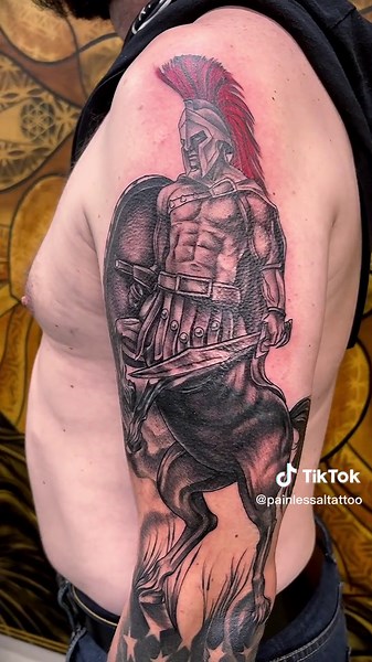 Centaur Warrior Tattoo Designs for Spartans