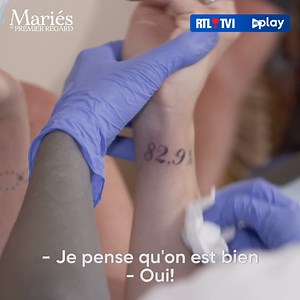 588K views · 1.6K reactions | Emilie et Ludwig sont passés à l'acte et se sont tatoués leur taux de compatibilité sur le poignet . Et vous, quelle est preuve d'amour la plus insensée que vous ayez déjà faite ?❤️李  Envie de revoir l'émission ? Rendez-vous sur RTLplay ⏩ bit.ly/MAPR_RTLplay | Mariés au premier regard - RTL tvi | Facebook