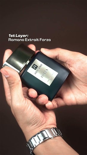 Romano Extrait de Parfum Forza + Romano Extrait de Parfum Lusso = RICH COMBO!