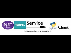 How consume .net core gRPC service into python client
