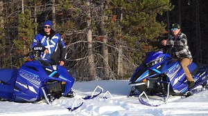 Jaret takes a break while out in Montana to talk with 3-Time X Games Gold Medalist Cody Matechuk about the new SXVenom Mountain, Mountain Max LE 154 & Mountain Max LE 165 and gets his views on the Yamaha mountain sleds! #Yamahasnowmobiles | Yamaha Snowmobiles