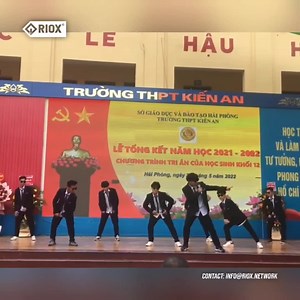 Văn nghệ lễ trưởng thành level Paris By Night 😆 Cre: Đoàn trường THPT Kiến An | RioX