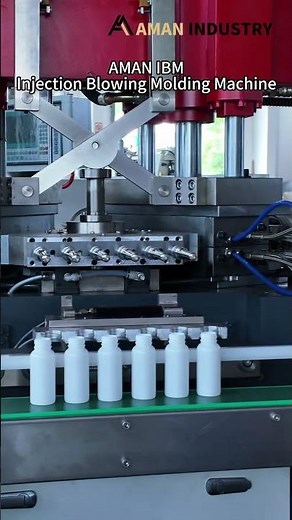 High-Speed Injection Blow Molding Machine – Medical Bottle Production in Action