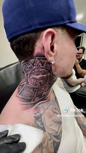 Exploring Aztec Neck Tattoos: Significance and Designs