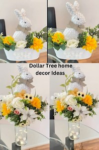 Dollar Tree Easter Home Decor Ideas #homedecor #easterhomedecor | Special Creations By Nelly