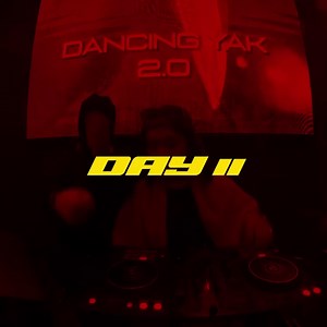 Never ending party Why?? It’s 2nd day of dancing yak anniversary...