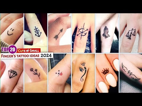 Top 20 Small Finger tattoo ideas | finger tattoos for Men | finger tattoos for Women | small tattoos