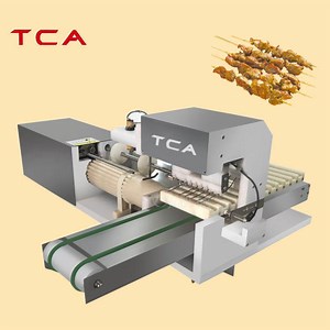 [Hot Item] Automatic Doner Skewer Kebab Making Machine Skewer Meat Wearing Machine