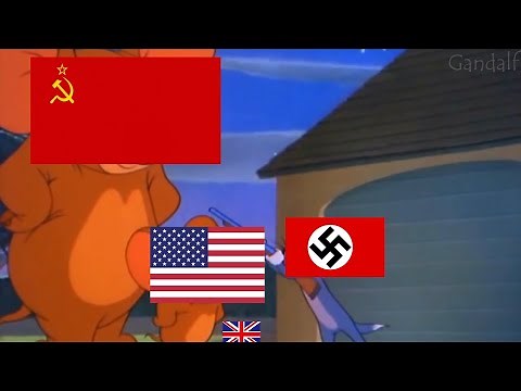 Tom and Jerry - WW2 Meme (USSR vs Germany)