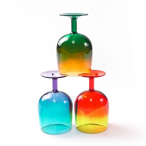 [Hot Item] High Quality Plastic Tableware Tumbler Bicolour 8oz Mini Cup