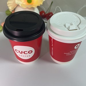 [Hot Item] Double Wall Custom Printed Logo Beverage Juice Drink Milktea Coffee Paper Cup